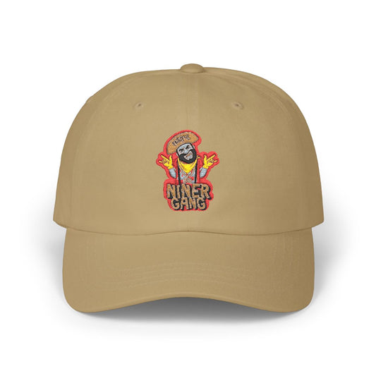 NINERGANG DAD HAT (GOLD)