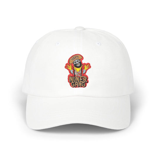NINERGANG DAD HAT (WHITE)